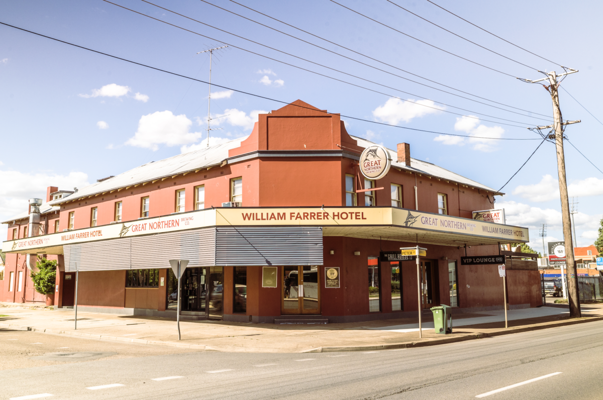 The William Farrer Hotel, Wagga Wagga